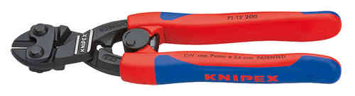 KNIPEX CoBolt® con muelle y fundas esbeltas en dos componentes 200 mm