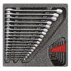 Gedore Red R22250000 - Juego de llaves combinadas, módulo CT 4/6, 25 piezas