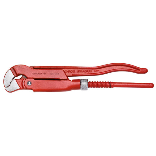 Gedore Red R27140010 - Tenaza para tubos, boca en S, 1 pulgada, L 325 mm