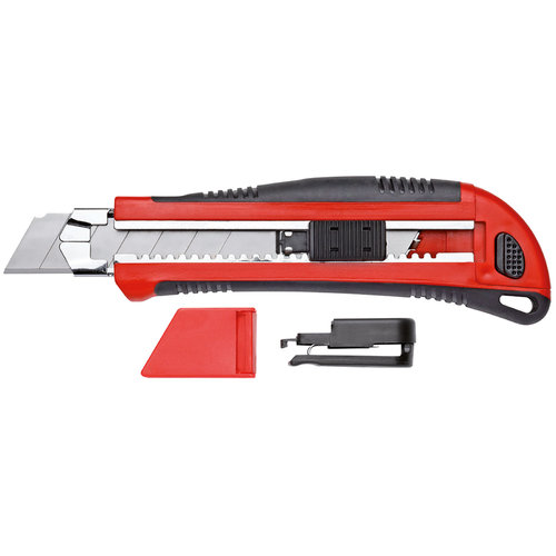 Gedore Red R93200025 - Cúter con 5 cuchillas, 25 mm de ancho, con clip