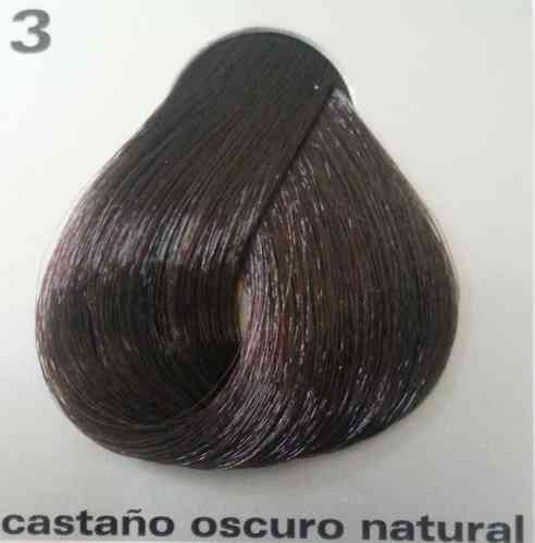 Tinte de pelo profesional Nº3 Castaño oscuro natural