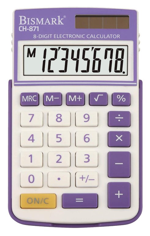 Calculadora bolsillo de 8 dígitos