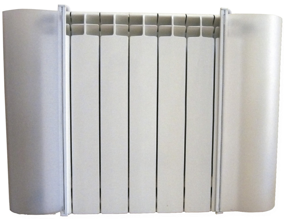 Protección radiador semirrígida opaca (2 piezas)