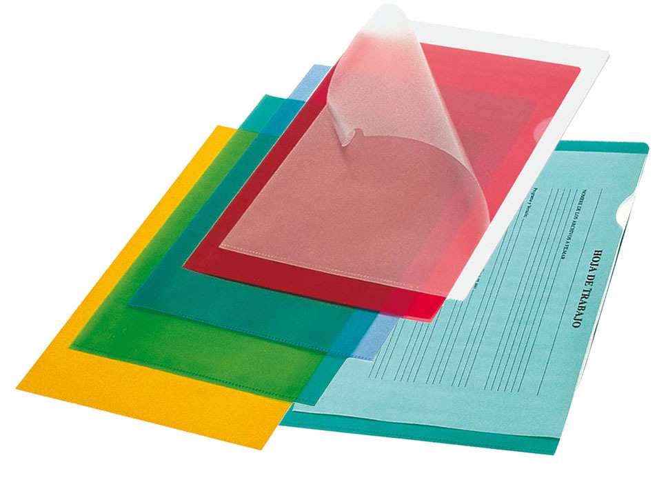 Dossier plástico Folio colores