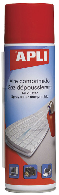 Spray aire comprimit neteja teclats 400 ml