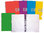 Cuaderno espiral "superblock" Din-A4 160 hojas borde de color cuadrícula 5 mm