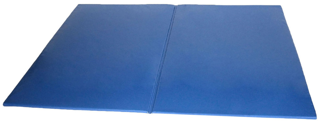 Tatami plegable 2 cuerpos azul 200 x 150 x 2 cm