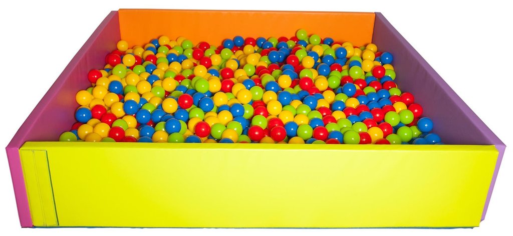 Piscina plegable (bolas no incluidas) 120 x 120 x 40 x 5 cm