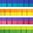 Puzle escolar bicolor 100 x 100 x 2 cm