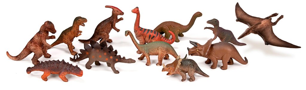 Animales dinosaurios 12 uds