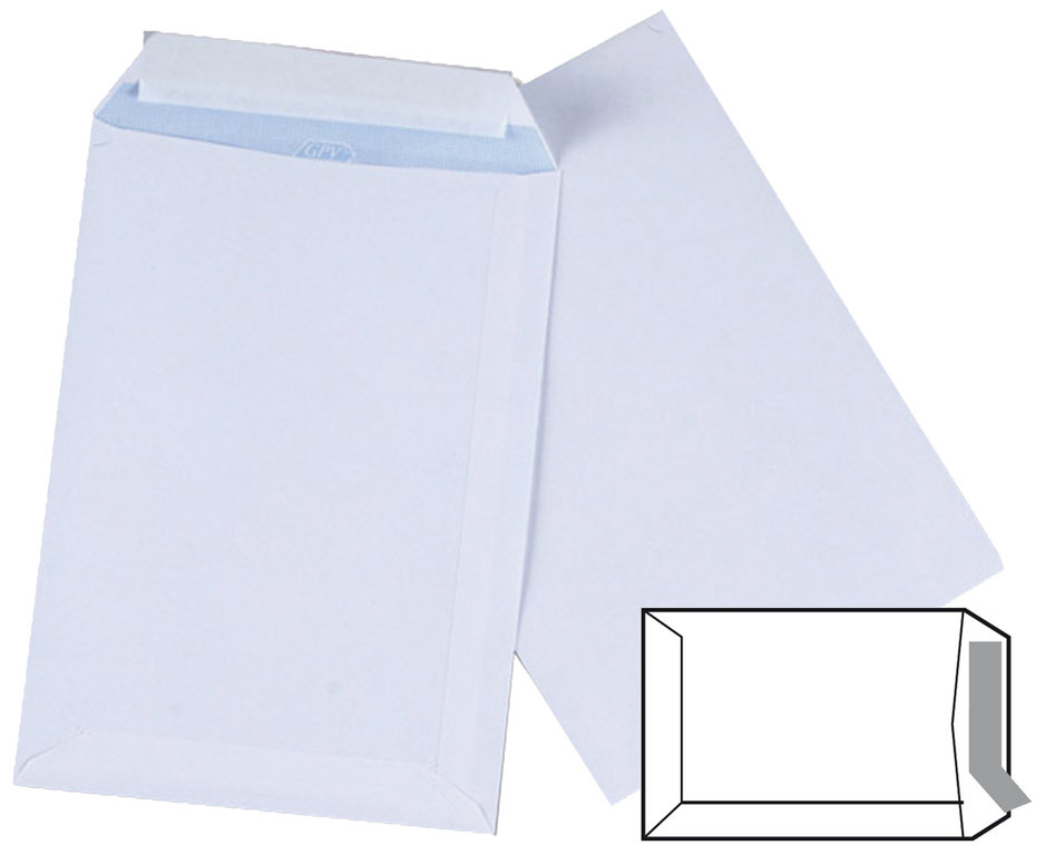 Caja 100 bolsas blancas 37 x 45 cm
