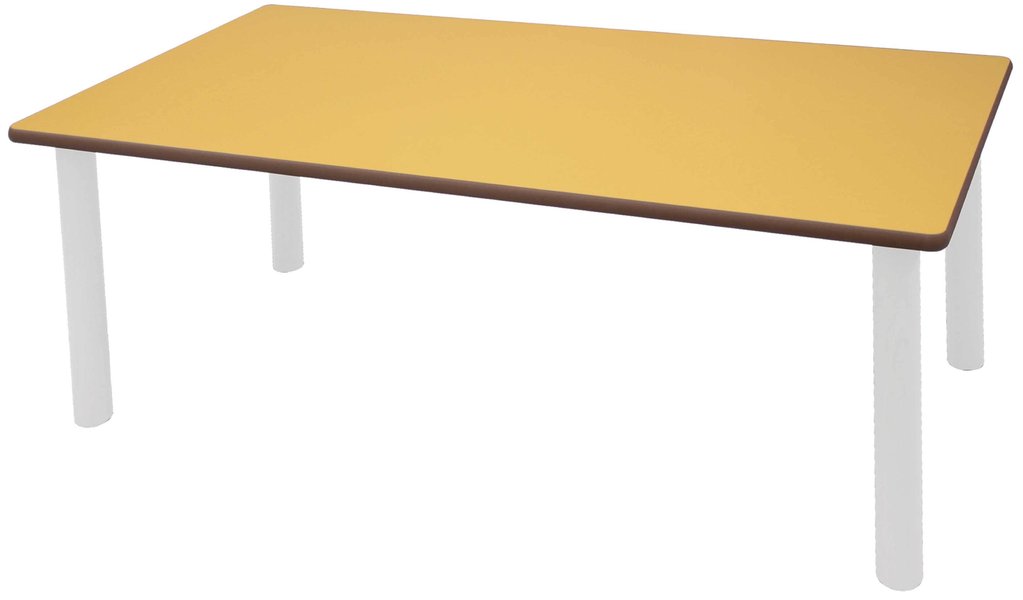 Mesa rectangular de 80 cm