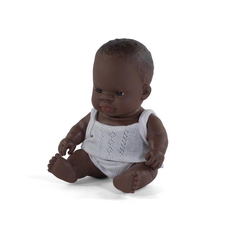 Baby africano niño 21 cm + ropa interior