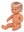 Baby caucàsic nena 38 cm implant coclear
