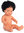 Baby caucásico moreno rizado niño 38 cm