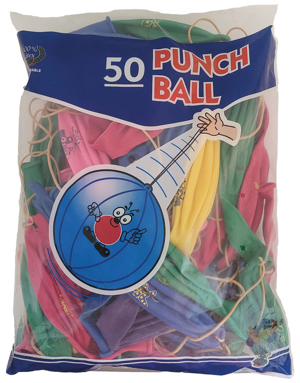 Bolsa de 50 globos balón surtidos