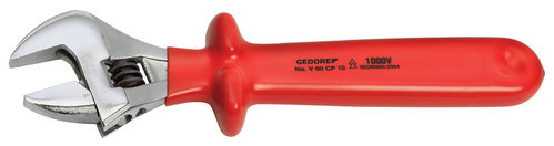 GEDORE V 60 CP 8 - Llave fija de una boca, ajustable, 1000 V 8"