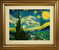 cuadros famosos de Van Gogh "Noche estrellada"