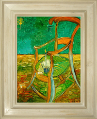 cuadros famosos de Van Gogh "La silla de Gauguin"