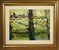 cuadros famosos de Van Gogh "Huerto en flor con vista de Arles"