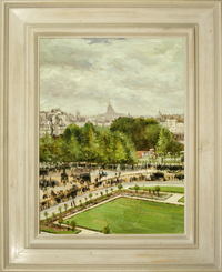 cuadros famosos de Monet "Jardín del infante"