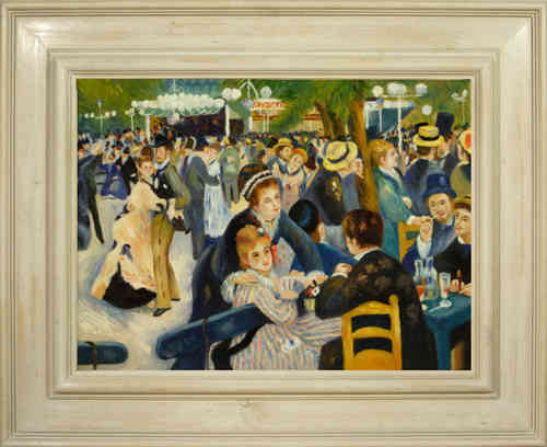 cuadros famosos de Renoir "Baile en el Moulin de la Galette Montmartre"