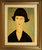 cuadros famosos de Modigliani "Joven morena"