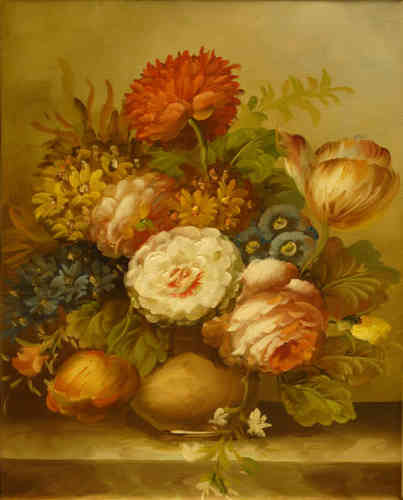 cuadros modernos "Ramo de flores en jarrón IV"
