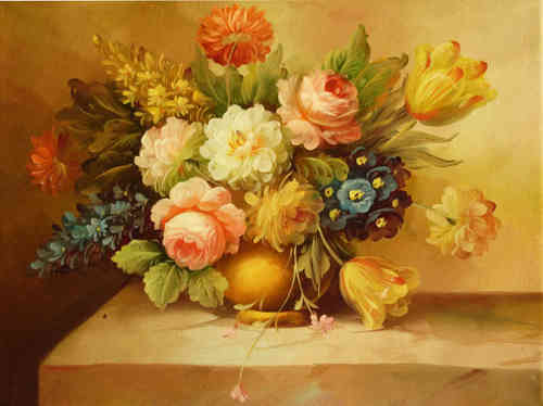 cuadros modernos "Ramo de flores en jarrón XI"