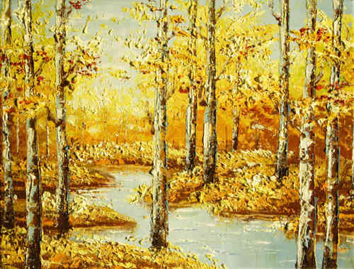 cuadros modernos "Colores de otoño"
