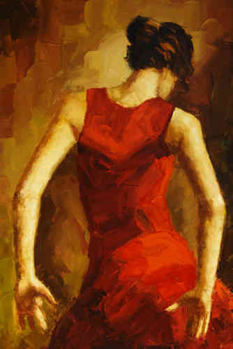 cuadros modernos "Flamenca II"