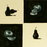 cuadros modernos con frutas y verduras
