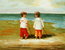 cuadros modernos "Colección niños en la playa XXII"