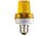 Mini lámpara estroboscópica color amarillo 3,5W E-27. REF. VDLSLY