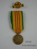 Vietnam campaign miniature medal with ribbon bar