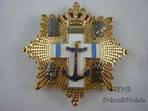 Grand-croix de l'ordre du Mérite naval (division bleue)