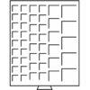 Münzboxen mit runden Einteilungen (Grau)