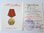 Medalha de 30º aniversário da vitória na Grande Guerra Patriótica com documento