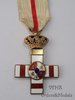 Orden für Militärischen Verdienst, weißes pensioniert Kreuz (republikanisiert)