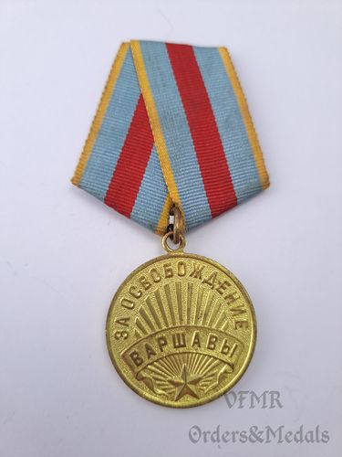 Medaille „Für die Befreiung Warschaus“